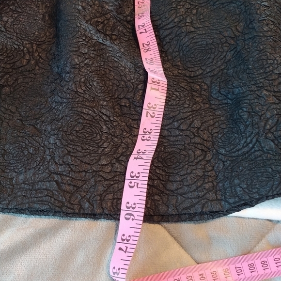 Bloom Chic LBD Black Mini Dress Rose Pattern 3XL - Picture 9 of 12